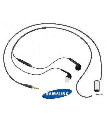 Oryg. słuchawki z mikrofonem SAMSUNG EHS64 czarne