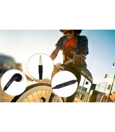 Oryg. słuchawki z mikrofonem SAMSUNG EHS64 czarne