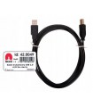 Kabel do drukarki skanera USB 2.0 AM-BM 3m Lanberg Ferry