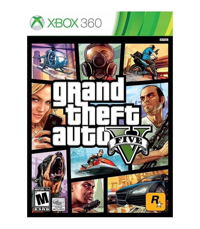 GTA 5 V Grand Theft Auto gra XBOX 360 PL