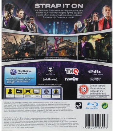 Saints Row The Third PS3 PL
