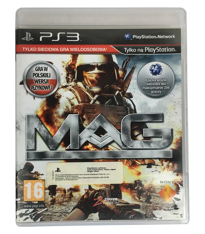 MAG Massive Action Game PS3 PL