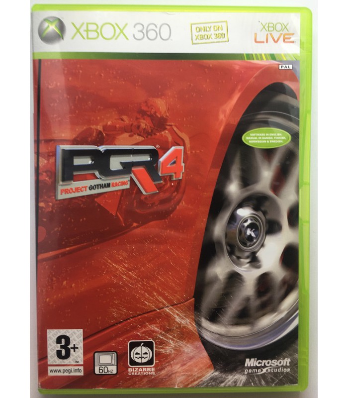 PGR 4 Project Gotham Racing Xbox 360 PL