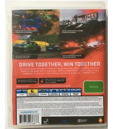 DriveClub PS4 PL 