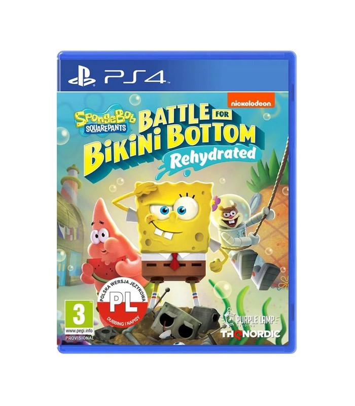 SpongeBob Battle For Bikini Bottom PS4 Dubbing PL