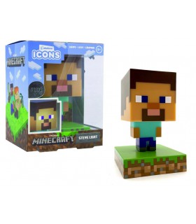 Lampka Minecraft STEVE Icons 3D Licencja