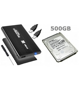 Dysk przenośny 500GB 2.5 Obudowa USB 3.0 Nowy