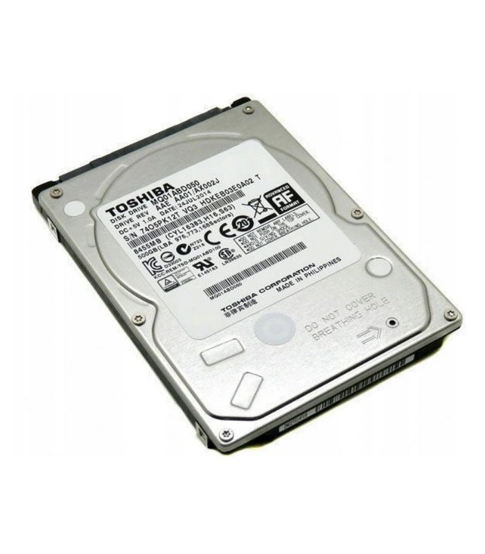 Dysk 500GB 2,5 SATA 5400RPM 8MB Toshiba