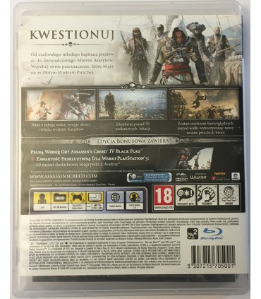 Assassins Creed IV Black Flag PS3 PL