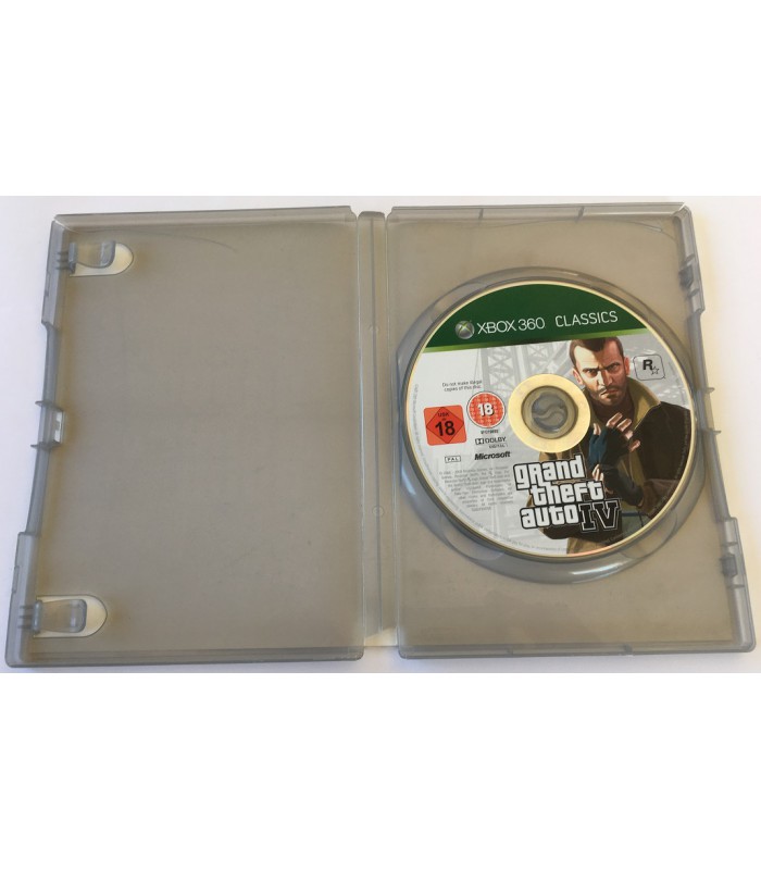 GTA 4 IV Grand Theft Auto Xbox 360