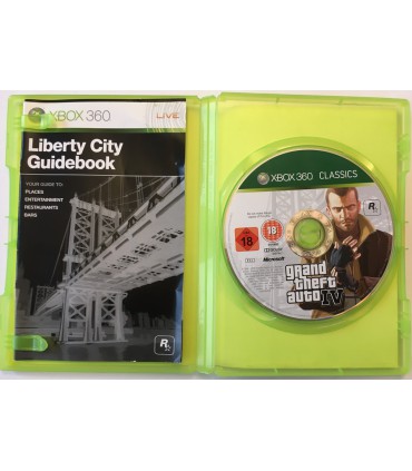 GTA 4 IV Grand Theft Auto Xbox 360