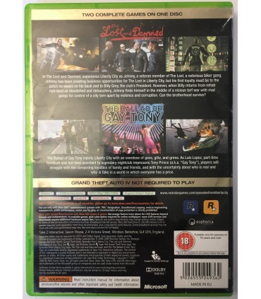 Grand Theft Auto Episodes Liberty City Xbox 360