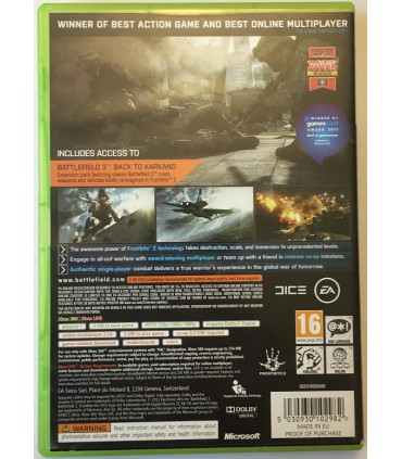 Battlefield 3 Limited Edition Xbox 360 PL