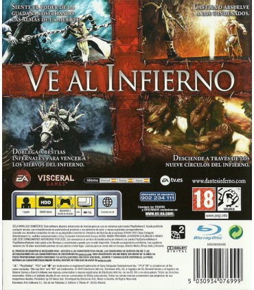 Dantes Inferno PS3
