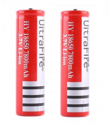 Ładowarka + 2 akumulatorki 18650 7800mAh 3.7V