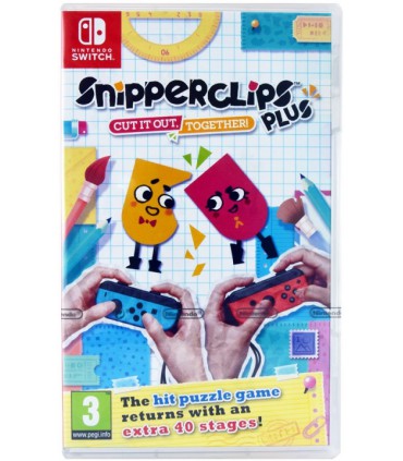 Snipperclips Plus Nintendo Switch