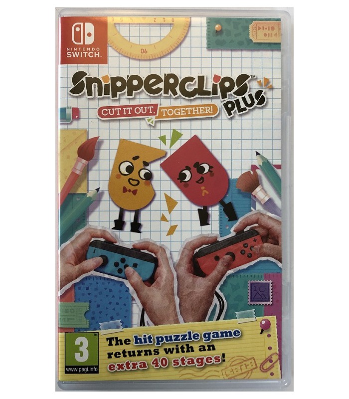 Snipperclips Plus Nintendo Switch