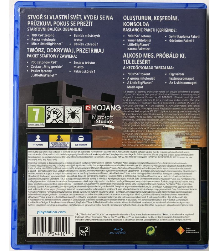 Minecraft Bedrock Edition PS4 PS5 PL