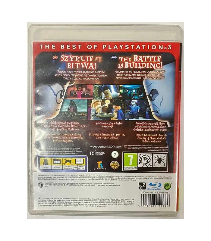 Lego Harry Potter Years 5-7 PL PS3