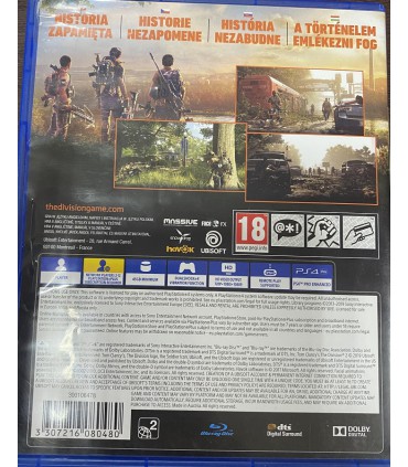Tom Clancys The Division 2 PL PS4