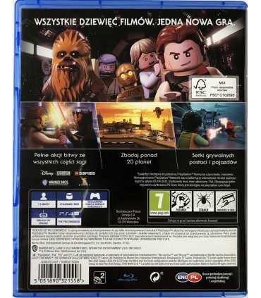 Lego Star Wars Saga Skywalker PS4 PL