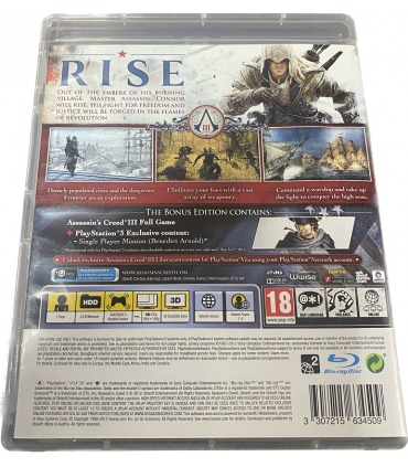 Assassins Creed III 3 gra PS3 
