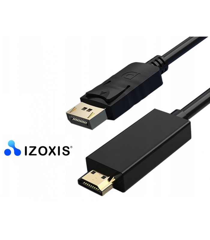 Kabel DisplayPort DP na HDMI 4K 1.8m