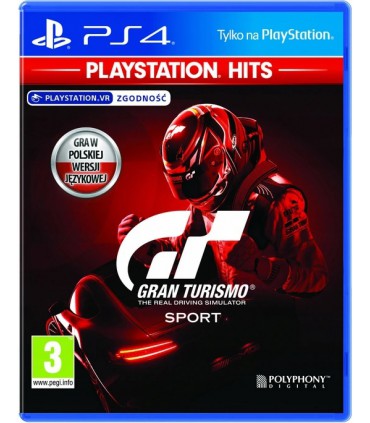 Gran Turismo Sport PL VR PS4 gra Nowa