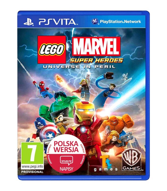 Lego Marvel Super Heroes PS Vita PL Nowa