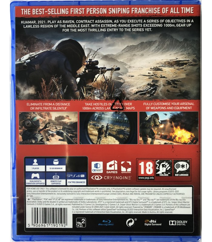 Sniper Ghost Warrior Contracts 2 PS4 PL