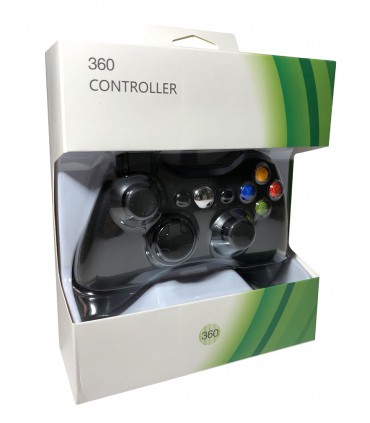 Pad PC XBOX 360 przewodowy kontroler USB czarny