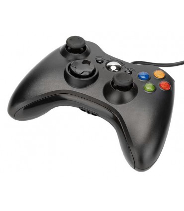 Pad PC XBOX 360 przewodowy kontroler USB czarny