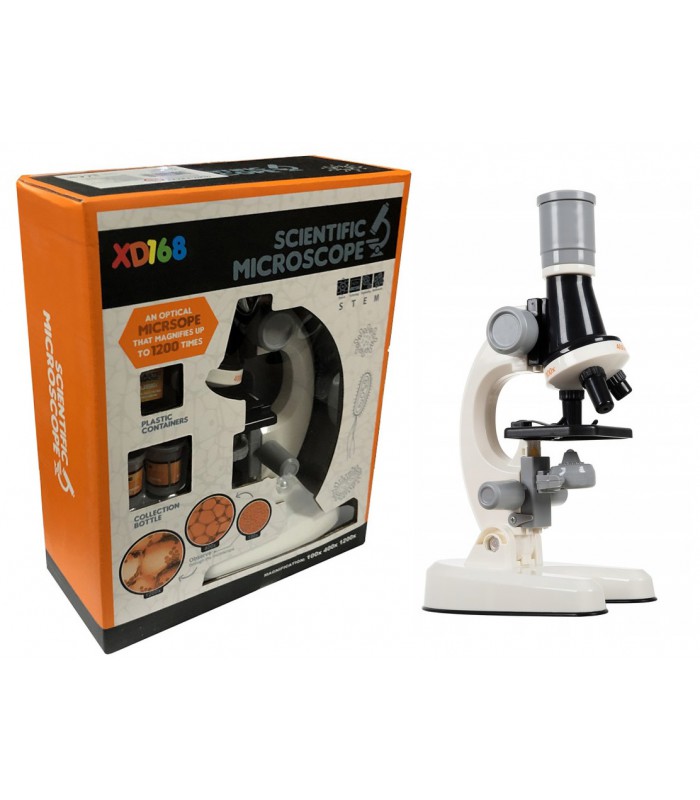 Mikroskop edukacyjny dziecięcy LED Cyfrowy 1200x