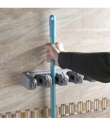 Solidny Uchwyt Wieszak na Miotły Mop Narzędzia Kij