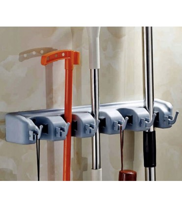 Solidny Uchwyt Wieszak na Miotły Mop Narzędzia Kij