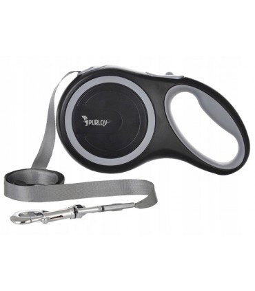 Smycz dla Psa do 15kg Taśma 5m z blokadą