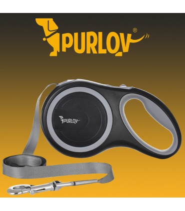 Smycz dla Psa do 15kg Taśma 5m z blokadą