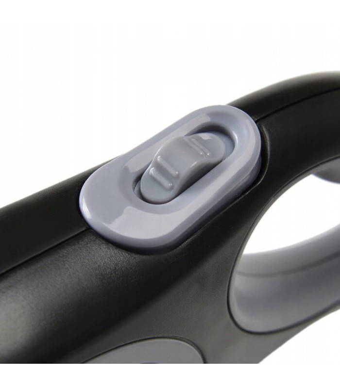 Smycz dla Psa do 15kg Taśma 5m z blokadą