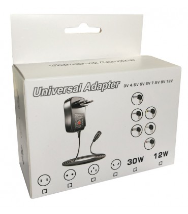 Zasilacz uniwersalny 30W 3V do 12V DC 1.2A