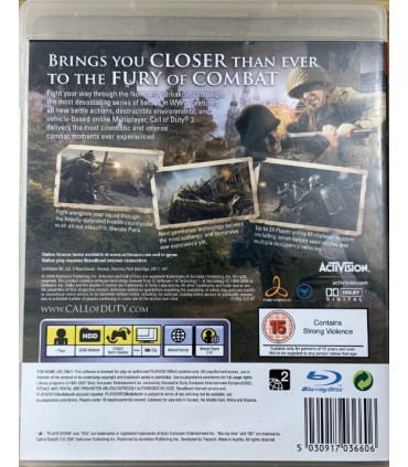 Call of Duty 3 PS3