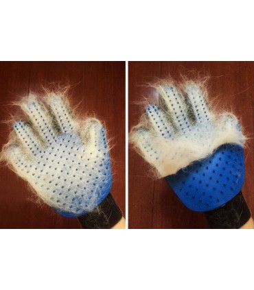 Rękawica do czesania sierści zwierząt Psa Kota