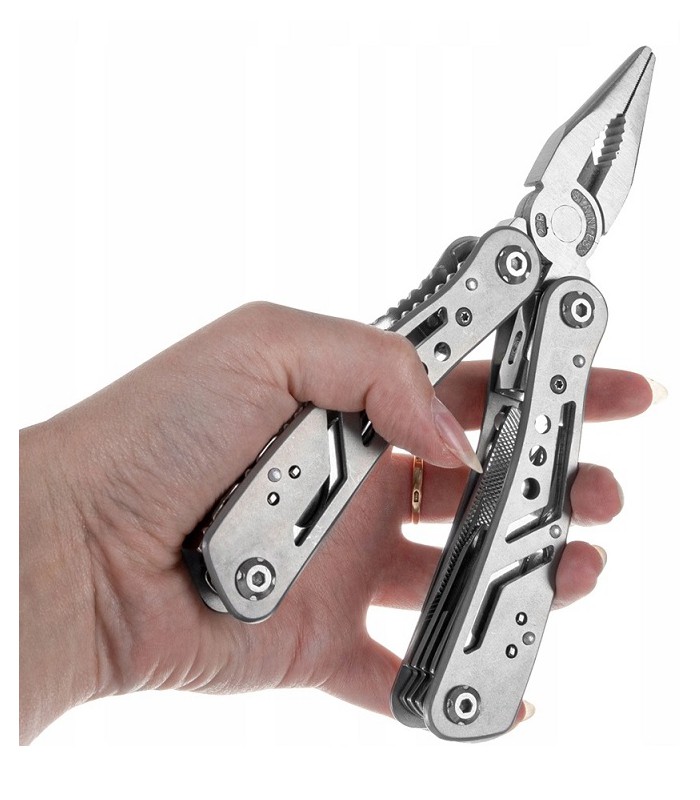 Multitool Narzędzie wielofunkcyjne 13w1 Etui + 11 bitów
