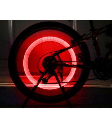 Lampka LED Neon na szprychy koła roweru + bateria