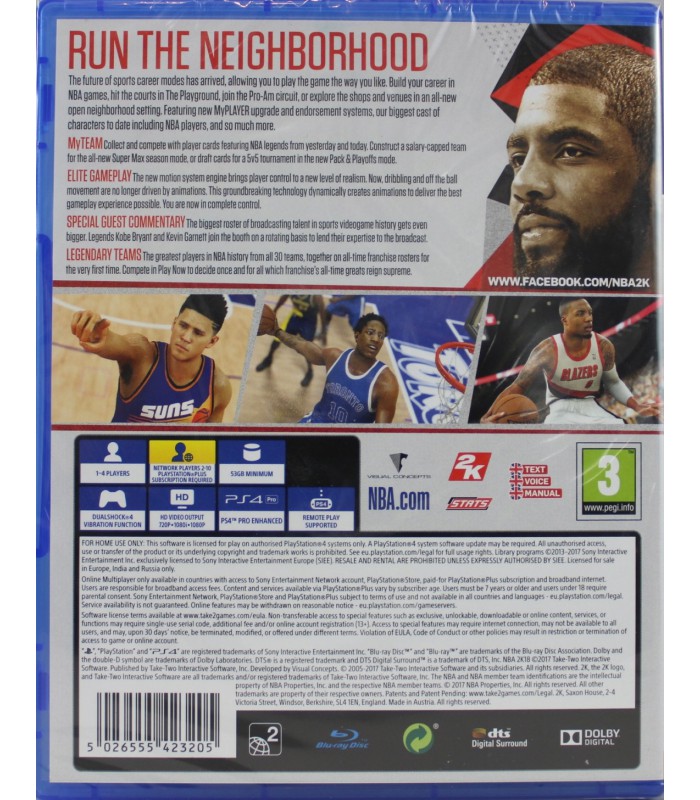 NBA 2K18 PS4