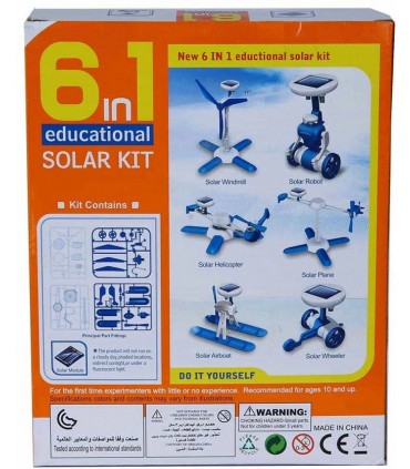 Zestaw Solarny dla dzieci edukacyjny Konstruktor