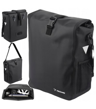 Pojemna Sakwa Rowerowa 15l Torba na Rower Bagażnik