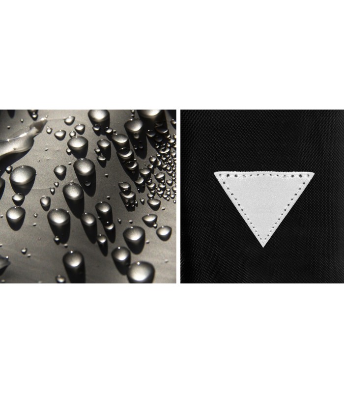 Pojemna Sakwa Rowerowa 15l Torba na Rower Bagażnik