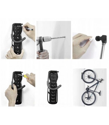 Wieszak rowerowy Uchwyt ścienny na rower hulajnogę