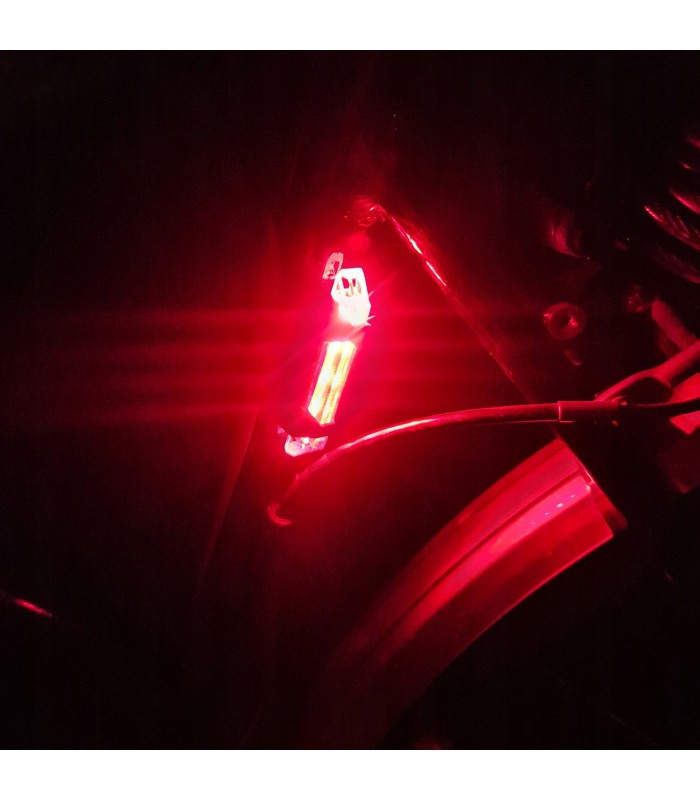 Mocna Lampka T6 ZOOM Przód + Tylne Światło Rower