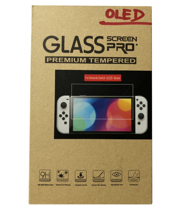 Szkło hartowane Premium 9H na Switch OLED